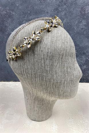 الجملة الصليب صف مزدوج المكوك الزفاف تاج الشعر التبعي