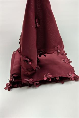 الجملة الفاخرة هالاي منديل مع نمط الأزهار 10 قطع