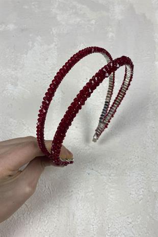 الجملة صف مزدوج الهرم كريستال الشعر التبعي تاج الزفاف