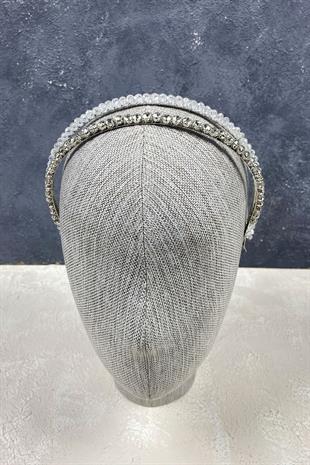 الجملة حجر صف مزدوج كريستال الشعر التبعي تاج الزفاف