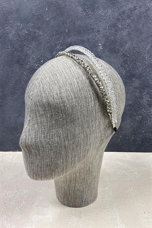 الجملة حجر صف مزدوج كريستال الشعر التبعي تاج الزفاف