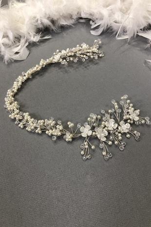 الجملة مزدوجة من جانب السهم اللؤلؤ الزفاف ملحقات الشعر