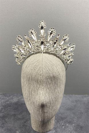 الجملة داليا تاج الزفاف حجر عالية