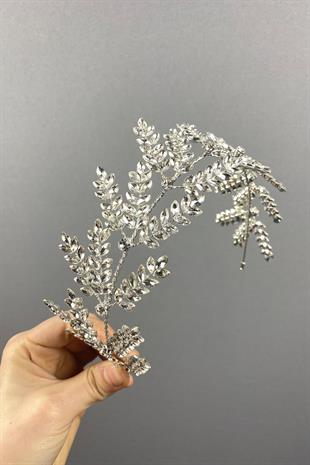 الجملة ورقة ديلانا متفرعة ملحقات الشعر الزفاف الفرقة