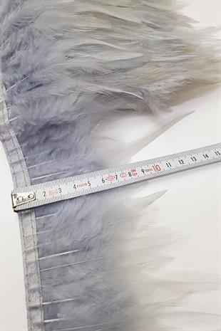 الجملة ريش الديك الرمادي 1 متر