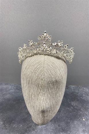 الجملة الفضة ميليس نموذج تاج الحناء الزفاف