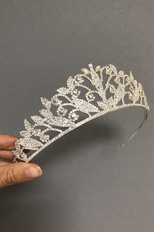 الجملة اللون الفضي لينين نموذج تاج الزفاف