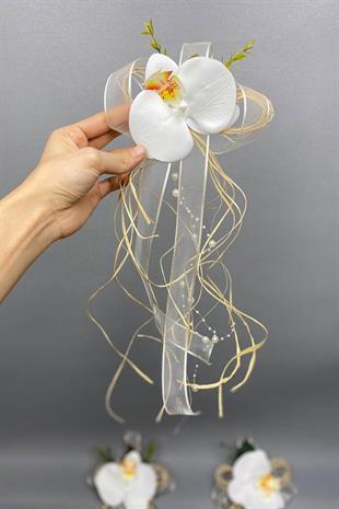 الجملة حقيبة حزمة الخوص وزخرفة سيارة القافلة 1 قطعة كريم