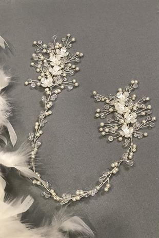 الجملة هيلين كريستال الشعر وإكسسوارات الحجاب