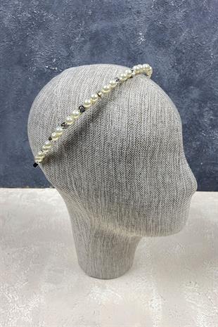 الجملة حبات اللؤلؤ والكريستال لامعة الشعر التبعي تاج الزفاف