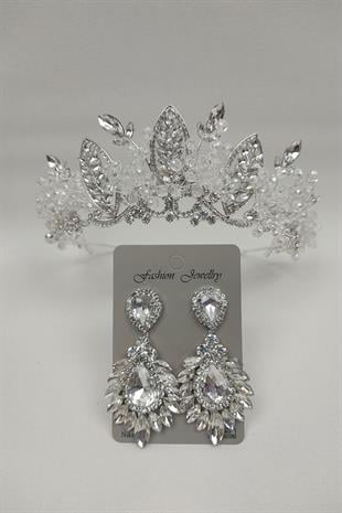 الجملة تاج الزفاف نموذج Jabbah وإسقاط الأقراط حجر المكوك