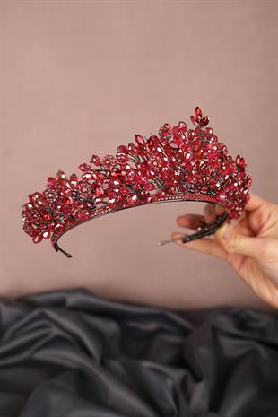 الجملة الأحمر Akspring الزفاف وتاج الحناء