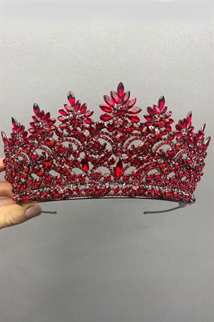 الجملة الأحمر أنجلينا الزفاف تاج الحناء