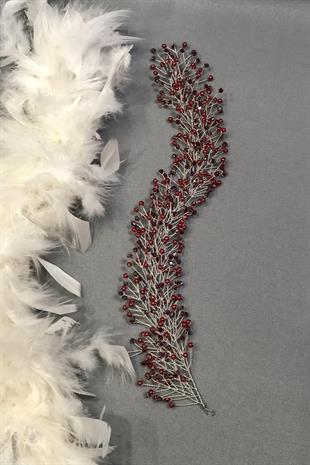 الجملة كريستال Cemre الأحمر الشعر وإكسسوارات الحجاب