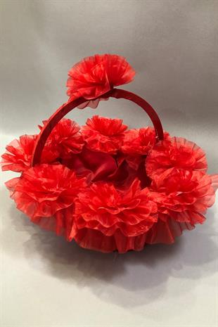 سلة وصينية الحناء الحمراء بالجملة