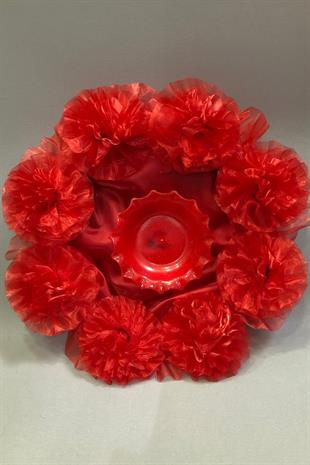 سلة وصينية الحناء الحمراء بالجملة