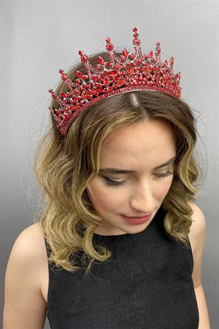 الجملة الأحمر ليونيس نموذج تاج الحناء الزفاف