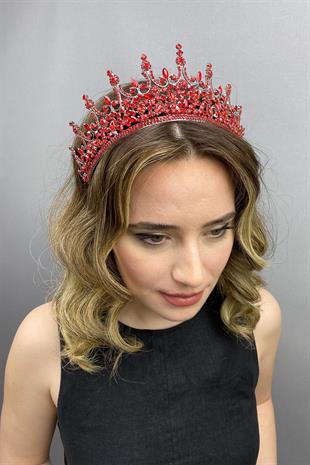 الجملة الأحمر ليونيس نموذج تاج الحناء الزفاف