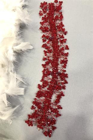 الجملة الشعر الأحمر حلم كريستال وإكسسوارات الحجاب