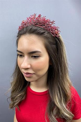 الجملة الزهرة الحمراء نموذج تاج الحناء الزفاف