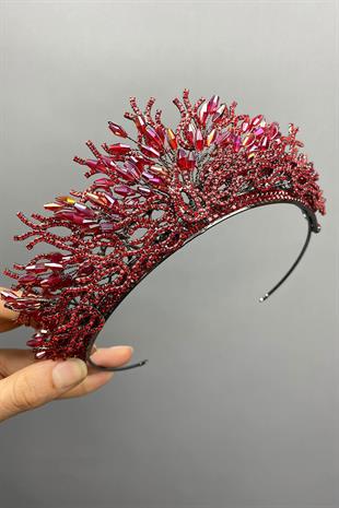 الجملة الزهرة الحمراء نموذج تاج الحناء الزفاف