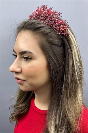 الجملة الزهرة الحمراء نموذج تاج الحناء الزفاف