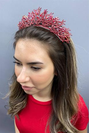 الجملة الزهرة الحمراء نموذج تاج الحناء الزفاف