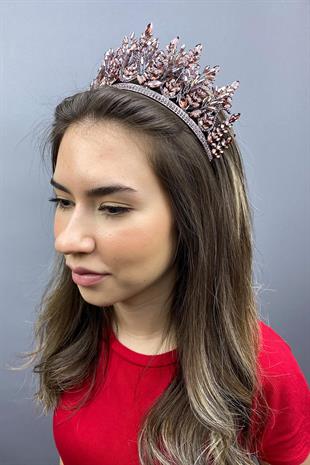 الجملة مجموعة مسحوق الظلام نموذج تاج الحناء الزفاف