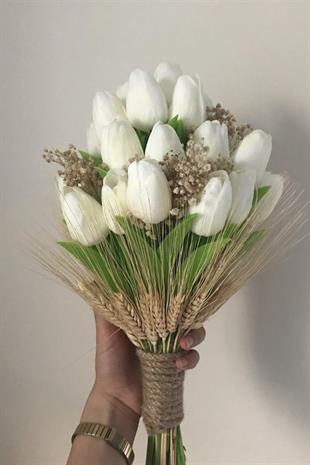 الجملة كريم الخزامى الرطب والجاف باقة الزفاف العروة العروة