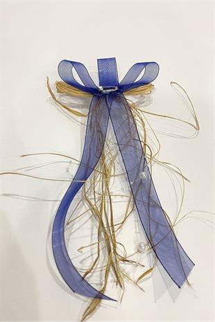 الجملة الأزرق الداكن ويكر كوبية حقيبة زخرفة حزمة زخرفة 1 قطعة