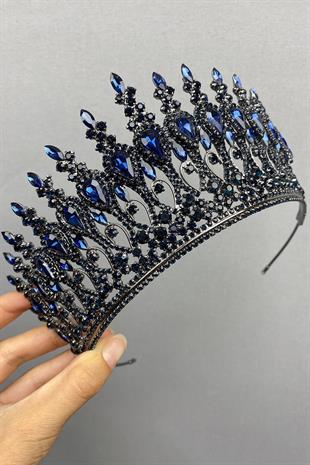 الجملة البحرية الأزرق الحناء نموذج الزفاف الحناء التاج