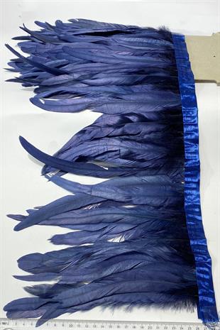 الجملة الأزرق الداكن طويل الثريا الريشة 1 طن متري