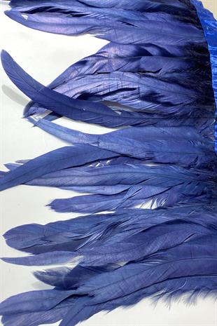 الجملة الأزرق الداكن طويل الثريا الريشة 1 طن متري