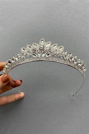 الجملة لين نموذج صغير المكوك حجر تاج الزفاف