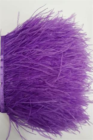 ريش نعام ليلكي بالجملة 1 متر