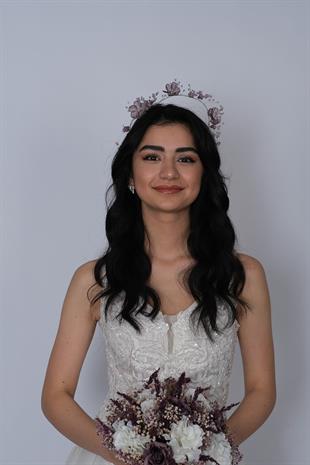 الجملة ليلك البسيطة تصميم خاص الأزهار الزفاف الحناء تاج