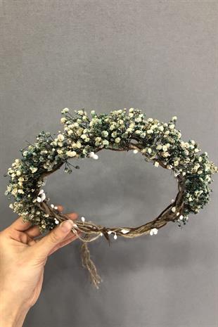 الجملة الأزرق Chipsolu تاج الزهور المجففة