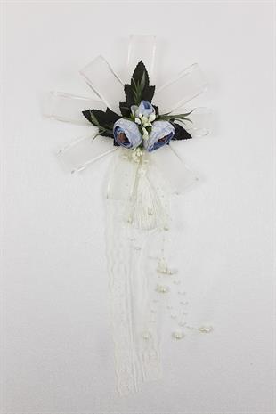 الجملة زخرفة حقيبة حزمة اللون الأزرق