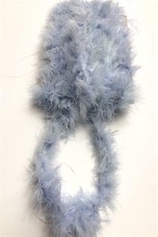 الجملة ريش الثعلب الأزرق 1 متر