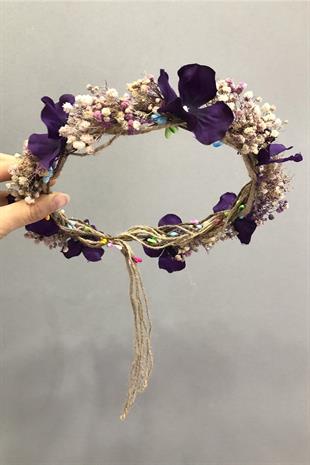 الجملة الأرجواني Chipsolu زهرة الكوبية التاج