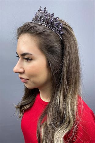 الجملة الأرجواني هيرا نموذج تاج الحناء الزفاف