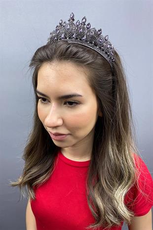 الجملة الأرجواني هيرا نموذج تاج الحناء الزفاف