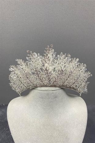 الجملة نيروبي مطرز تاج الزفاف