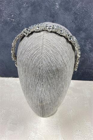 الجملة تصميم خاص كامل تاج الزفاف الحجر