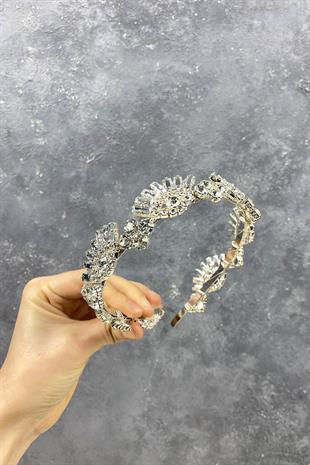 الجملة تصميم خاص كامل تاج الزفاف الحجر