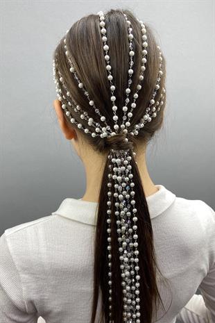 الجملة تاج الزفاف تصميم خاص مع ملحقات الشعر اللؤلؤ