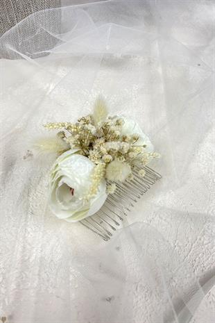 الجملة عشبة القطن Cipso وزهرة اصطناعية مشط الشعر ملحق مقطع