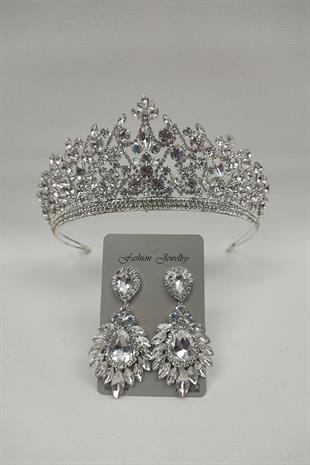 الجملة بيغاسي نموذج تاج الزفاف وإسقاط الأقراط حجر المكوك