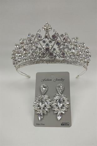 الجملة بيغاسي نموذج تاج الزفاف وإسقاط الأقراط الحجر