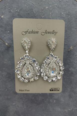 الجملة بيغاسي نموذج تاج الزفاف والأقراط حجر المكوك